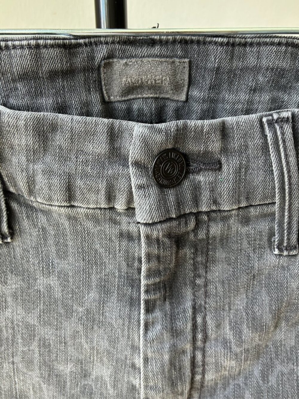 Mother High Waisted Looker Wash Skinny Jeans in Bad Cat - Size 29 - Picture 8 of 11